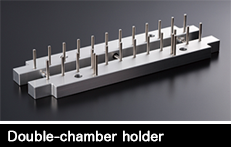 Double-chamber holder